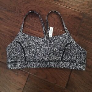 lululemon athletica Black and White Sports Bra